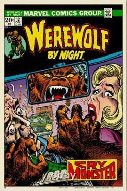 Werewolf by Night Issue 12 Poster -MONDO- 1 of 165 -SOLD OUT