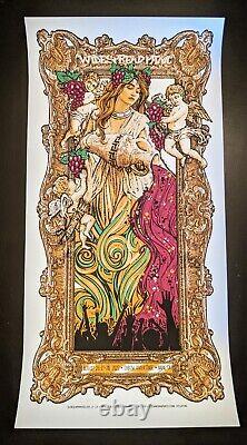 Widespread Panic NAPA Print Mikey WSP SOLD OUT like emek spusta chuck sperry