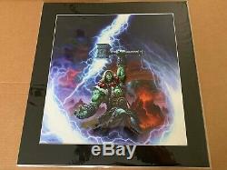 World Of Warcraft Thrall Fine Art Print Limited Only 150 Very Rare Sold Out