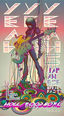 Yeah Yeah Yeahs Hollywood Bowl Concert Poster/print James Jean, Signed Sold Out